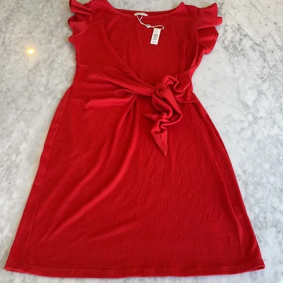 Max Studio Faux Side Knot Dress - Picture 3 of 10